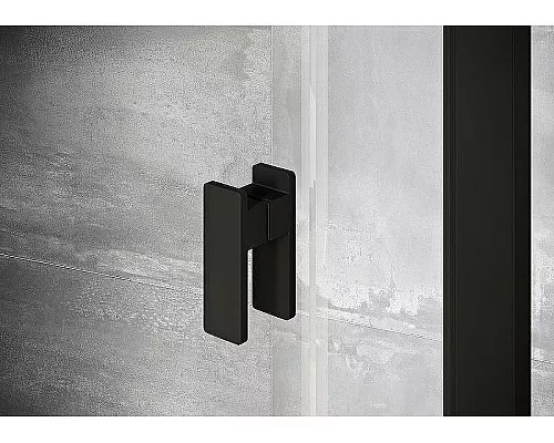 Заказать Душевая дверь Ravak Nexty NDOP2-110 03OD0300Z1 профиль Черный стекло Transparent в магазине сантехники Santeh-Crystal.ru