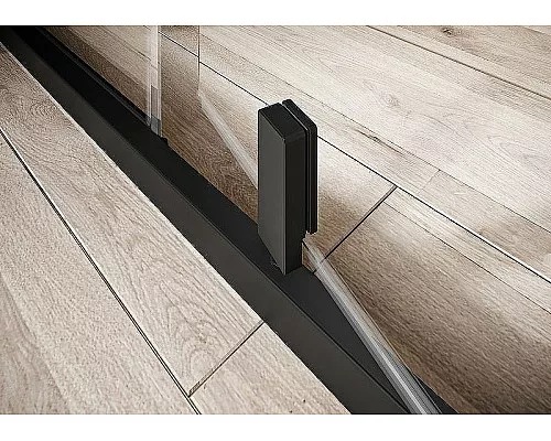 Заказать Душевая дверь Ravak Nexty NDOP2-110 03OD0300Z1 профиль Черный стекло Transparent в магазине сантехники Santeh-Crystal.ru