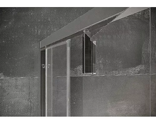 Купить Душевая дверь Ravak Nexty NDOP2-120 03OG0C00Z1 профиль Хром стекло Transparent в магазине сантехники Santeh-Crystal.ru