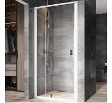 Душевая дверь Ravak Nexty NDOP2-120 03OG0100Z1 профиль Белый стекло Transparent
