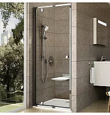 Душевая дверь Ravak Pivot PDOP1-80 03G40C00Z1 профиль Хром стекло Transparent