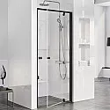 Душевая дверь Ravak Pivot PDOP1-80 03G40300Z1 профиль Черный стекло Transparent