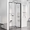 Душевая дверь Ravak Pivot PDOP2-120 03GG0300Z1 профиль Черный стекло Transparent