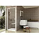 Приобрести Душевая дверь Ravak Pivot PDOP1-80 03G40101Z1 профиль Белый ручка Белая стекло Transparent в магазине сантехники Santeh-Crystal.ru