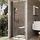Заказать Душевая дверь Ravak Pivot PDOP1-90 03G70C00Z1 профиль Хром ручка Хром стекло Transparent в магазине сантехники Santeh-Crystal.ru