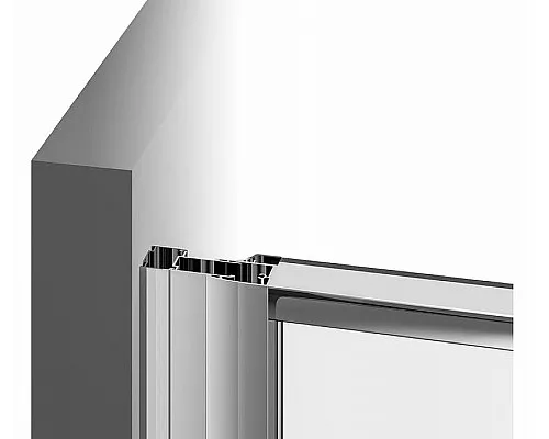 Заказать Душевая дверь Ravak Pivot PDOP1-90 03G70C00Z1 профиль Хром ручка Хром стекло Transparent в магазине сантехники Santeh-Crystal.ru