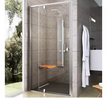 Душевая дверь Ravak Pivot PDOP2-100 03GA0U00Z1 профиль Сатин ручка Хром стекло Transparent