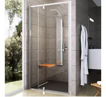 Душевая дверь Ravak Pivot PDOP2-100 03GA0C00Z1 профиль Хром ручка Хром стекло Transparent