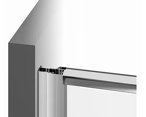 Купить Душевая дверь Ravak Pivot PDOP2-110 03GD0101Z1 профиль Белый ручка Белая стекло Transparent в магазине сантехники Santeh-Crystal.ru