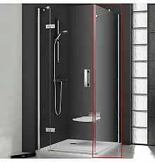Душевая стенка Ravak SmartLine SMPS-100 L 9SLA0A00Z1 профиль Хром стекло Transparent