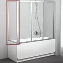 Боковая стенка для шторки на ванну Ravak Supernova APSV-70 95010U02Z1 профиль Сатин стекло Transparent