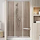 Заказать Душевая дверь Ravak Supernova ASDP3-120 00VG0UR2Z1 профиль Сатин стекло Transparent в магазине сантехники Santeh-Crystal.ru