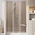 Душевая дверь Ravak Supernova ASDP3-130 00VJ0UR2Z1 профиль Сатин стекло Transparent