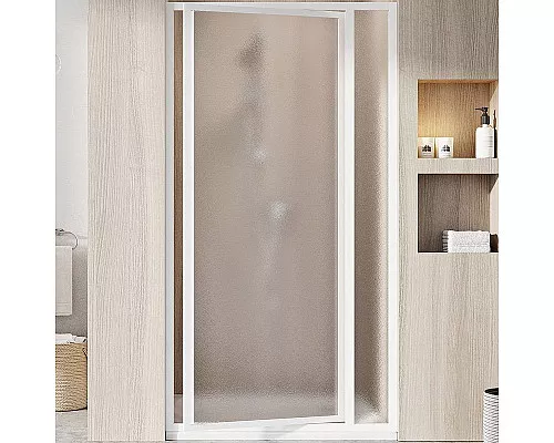 Приобрести Душевая дверь Ravak Supernova SDOP-80 03V401O2ZG профиль Белый стекло Grape в магазине сантехники Santeh-Crystal.ru