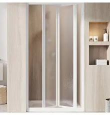 Душевая дверь Ravak Supernova SDZ3-80 02V401O2ZG профиль Белый стекло Grape