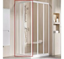 Душевая дверь Ravak Supernova ASRV3-75 198 15V301R2ZG профиль Белый стекло Grape