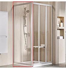 Душевая стенка Ravak Supernova APSS-75 94030UR2Z1 профиль Сатин стекло Transparent