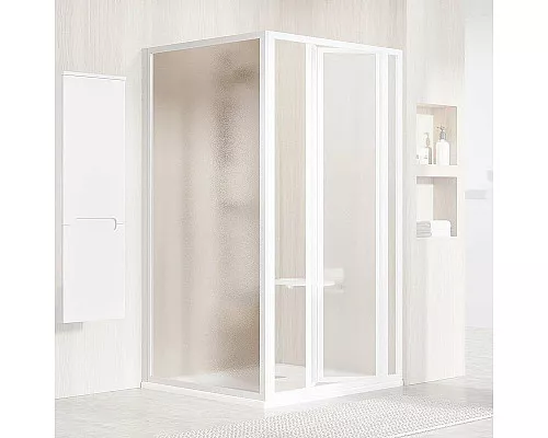 Купить Душевая стенка Ravak Supernova PSS-80 940401O2ZG профиль Белый стекло Grape в магазине сантехники Santeh-Crystal.ru
