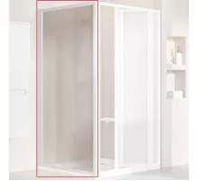 Душевая стенка Ravak Supernova PSS-80 940401O211 профиль Белый витраж пластик Pearl