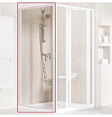 Душевая стенка Ravak Supernova PSS-80 940401O2Z1 профиль Белый стекло Transparent