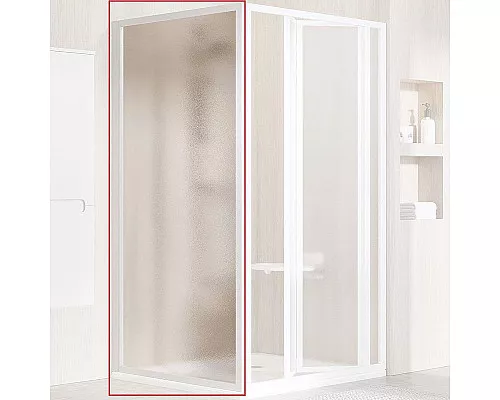 Приобрести Душевая стенка Ravak Supernova PSS-90 940701O2ZG профиль Белый стекло Grape в магазине сантехники Santeh-Crystal.ru