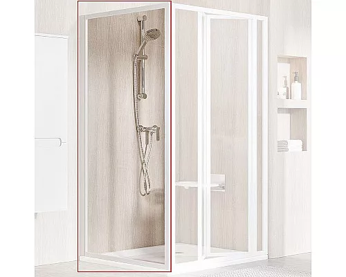 Купить Душевая стенка Ravak Supernova PSS-90 940701O2Z1 профиль Белый стекло Transparent в магазине сантехники Santeh-Crystal.ru