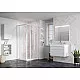 Заказать Душевая дверь Ravak Supernova ASRV3-80 198 15V401R2ZG профиль Белый стекло Grape в магазине сантехники Santeh-Crystal.ru