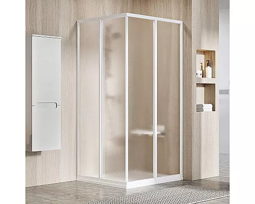 Заказать Душевая дверь Ravak Supernova SRV2-100 195 S 14VA01O2ZG профиль Белый стекло Grape в магазине сантехники Santeh-Crystal.ru