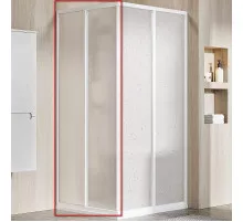 Душевая дверь Ravak Supernova SRV2-100 195 S 14VA01O211 профиль Белый витраж пластик Pearl