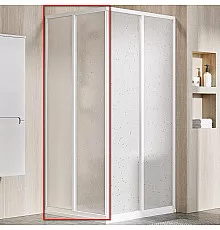 Душевая дверь Ravak Supernova SRV2-90 195 S 14V701O211 профиль Белый витраж пластик Pearl