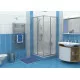 Купить Душевая дверь Ravak Supernova SRV2-90 195 S 14V701O2Z1 профиль Белый стекло Transparent в магазине сантехники Santeh-Crystal.ru