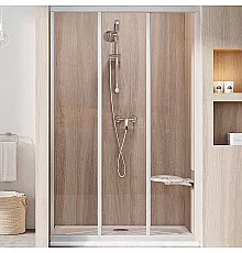 Душевая дверь Ravak Supernova ASDP3-110 00VD0UR2Z1 профиль Сатин стекло Transparent