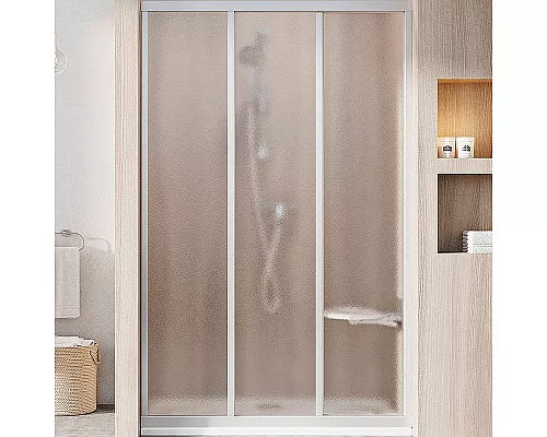 Заказать Душевая дверь Ravak Supernova ASDP3-120 00VG0UR2ZG профиль Сатин стекло Grape в магазине сантехники Santeh-Crystal.ru