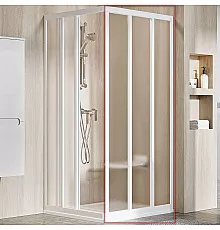 Душевая дверь Ravak Supernova ASRV3-90 198 15V701R2ZG профиль Белый стекло Grape