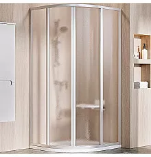 Душевой уголок Ravak Supernova SKCP4-80 80x80 31140U00ZG профиль Сатин стекло Grape