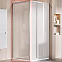 Душевая стенка Ravak Supernova APSS-90 94070U0211 профиль Сатин витраж пластик Pearl