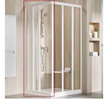 Душевая дверь Ravak Supernova ASRV3-75 15V30102Z1 профиль Белый стекло Transparent