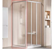 Душевая стенка Ravak Supernova APSS-80 94040UR2ZG профиль Сатин стекло Grape