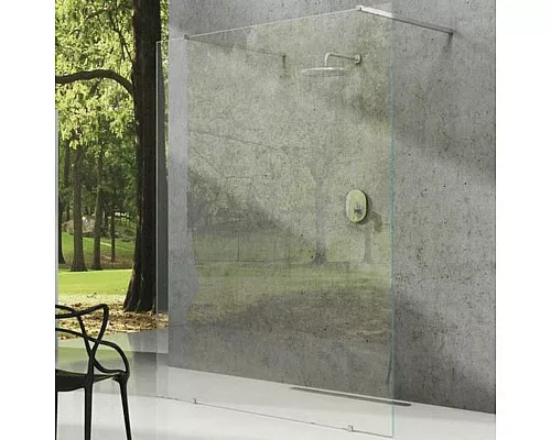 Приобрести Душевая перегородка Ravak Walk-In Free 130 GW9FJ0C00Z1 профиль Хром стекло Transparent в магазине сантехники Santeh-Crystal.ru