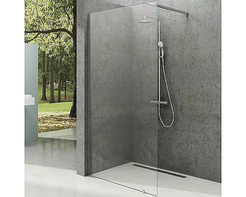 Купить Душевая перегородка Ravak Walk-In Wall 60 GW9W00C00Z1 профиль Хром стекло Transparent в магазине сантехники Santeh-Crystal.ru