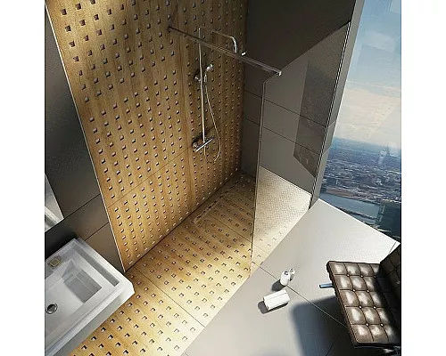 Купить Душевая перегородка Ravak Walk-In Wall 60 GW9W00C00Z1 профиль Хром стекло Transparent в магазине сантехники Santeh-Crystal.ru