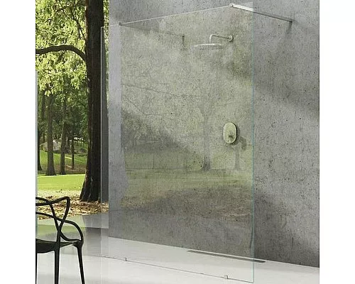 Приобрести Душевая перегородка Ravak Walk-In Free 140 GW9FM0C00Z1 профиль Хром стекло Transparent в магазине сантехники Santeh-Crystal.ru