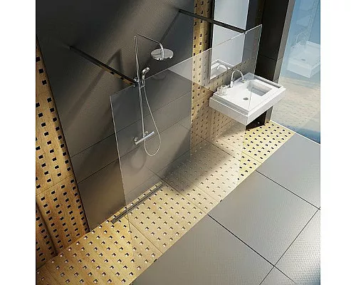 Заказать Душевая перегородка Ravak Walk-In Free 160 GW9FS0C00Z1 профиль Хром стекло Transparent в магазине сантехники Santeh-Crystal.ru