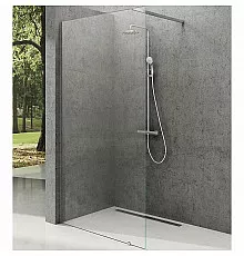 Душевая перегородка Ravak Walk-In Wall 120 GW9WG0C00Z1 профиль Хром стекло Transparent