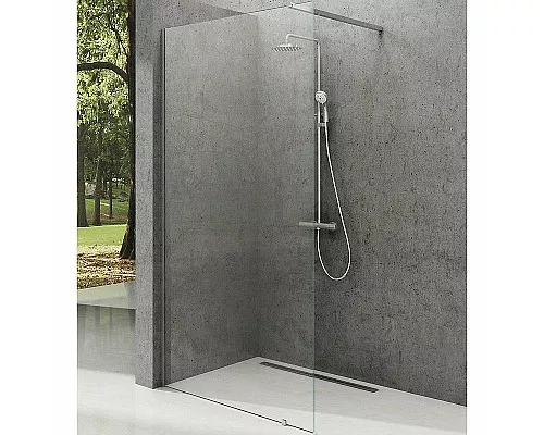 Заказать Душевая перегородка Ravak Walk-In Wall 120 GW9WG0C00Z1 профиль Хром стекло Transparent в магазине сантехники Santeh-Crystal.ru