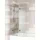 Купить Шторка на ванну Riho VZ Scandic NXT X500 Geta 170 121 L G001167120 (GX00622C1) профиль Хром стекло прозрачное в магазине сантехники Santeh-Crystal.ru