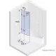 Купить Шторка на ванну Riho VZ Scandic NXT X500 Geta 170 121 L G001167120 (GX00622C1) профиль Хром стекло прозрачное в магазине сантехники Santeh-Crystal.ru