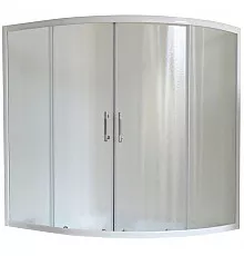 Шторка на ванну Royal Bath Alpine RB140ALP-C 140 профиль Белый стекло шиншилла