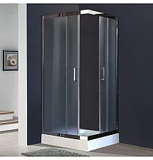 Душевой уголок Royal Bath HPD 120х90 RB9120 HPD-C-CH без поддона профиль Хром стекло рифленое