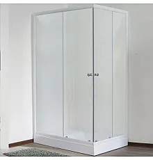 Душевой уголок Royal Bath HPD 120х100 RB 1120 HPD-C без поддона профиль Белый стекло матовое